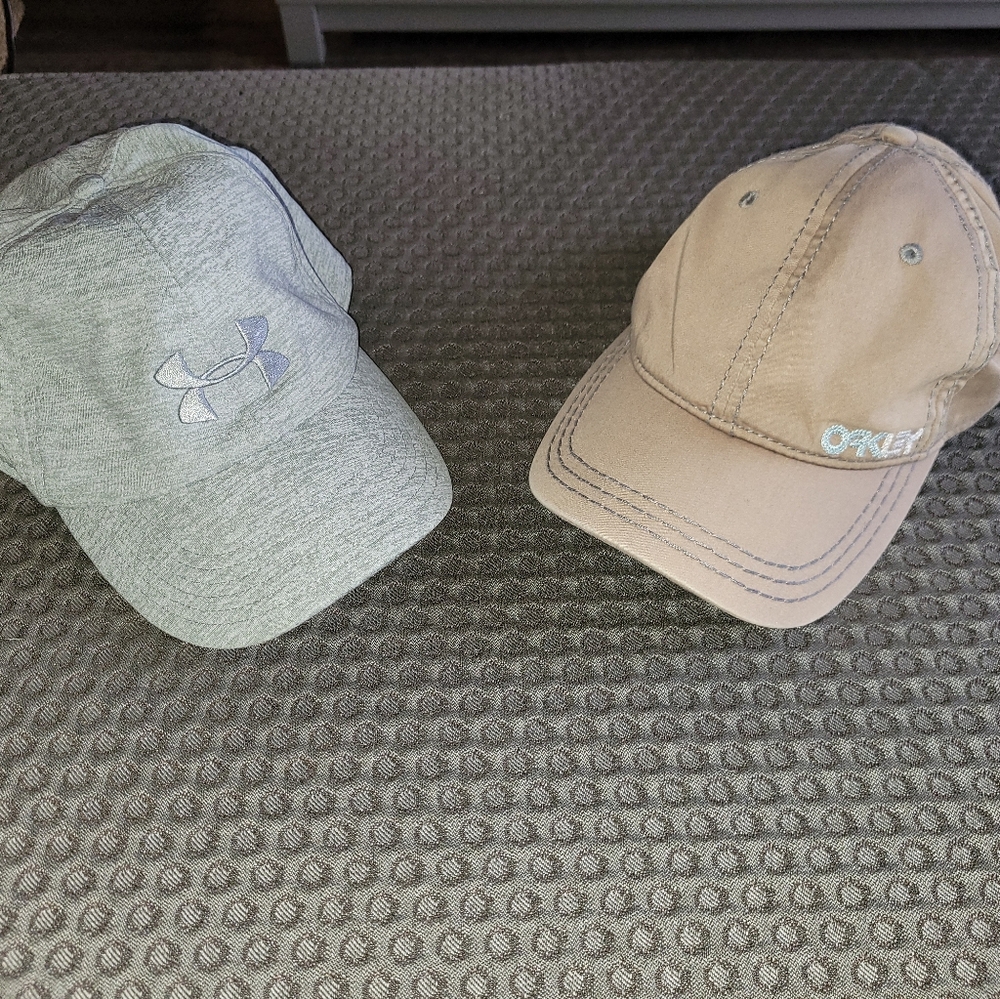 Under Armour and Oakley Womens hats